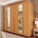 Ver imagem 1 de Guarda-Roupas Gênova 100% MDF 6 Portas 4 Gavetas 6 Espelhos