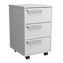 Ver imagem 3 de Conjunto Mesa Escrivaninha e Gaveteiro Gamer B29 Branco Nova Mobile