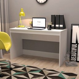 Mesa Escrivaninha Gamer para Computador B23 Branco Nova Mobile - 5