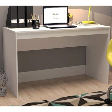 Mesa Escrivaninha Gamer para Computador B23 Branco Nova Mobile