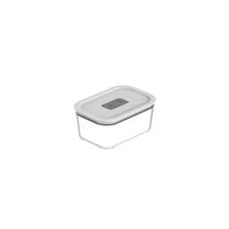 Pote Vidro Hermético Fresh Lock Preto 725ml - 1