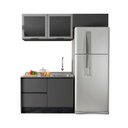 Ver imagem 4 de Cozinha Compacta Moderna 3 Peças 200cm Etna Poliman Móveis