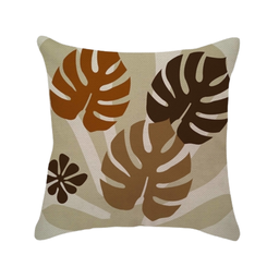 Capa de Almofada Costela Terracota 43cm - 1