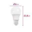 Ver imagem 4 de Pack com 6 Lâmpadas Led Bulbo 9w 810lm 6500k Branco Frio Avant