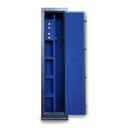 Ver imagem 3 de Cofre 130cm Para Armas Longas E Curtas Cr CAC Chave Tetra - RJL130 Cofres RJL Azul