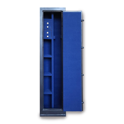 Cofre 130cm Para Armas Longas E Curtas Cr CAC Chave Tetra - RJL130 Cofres RJL Azul - 3