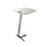Mesa de Apoio para Sofá Bandeja Off White Base Preta - 4