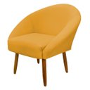Ver imagem 1 de Poltrona Decorativa para Sala Recepção Manicure Consultório Stella Suede