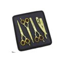 Ver imagem 3 de Barbeiro Tesouras Gold 6 Maquinas Corte + Acabamento Kemei