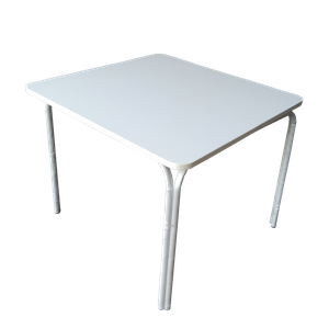 Mesinha Infantil Tampo Mdf Branco C/4 Cadeiras Color Fnde
