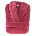 Ver imagem 1 de Roupão Plush Microfibra P Com Bolso Manga Longa 180G/M² Pitaya - Bene Casa