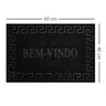 2 Tapete Porta Capacho Bem Vindo Antiderrapante Pvc Pt 40x60 - 4