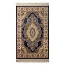 Ver imagem 1 de Tapete Persa Azul com Bege Ideal para Quarto e Sala 100x150