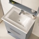 Ver mais imagens de Conjunto para Banheiro Iolanda 60 com Pés Armário Espelheira e Lavatório Fabribam Cinza