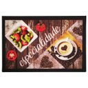 Ver imagem 1 de Tapete para Cozinha Clean 5 Marrom-Bege 0,40x0,60M - Edantex