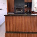 Ver imagem 7 de Painel Ripado de Madeira Ecológica 290x16x9 Mm Wpc Parede Cor Freijo