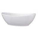 Ver imagem 3 de Cuba Para Banheiro Louça Oval 41x32 Bali Cozimax Branco