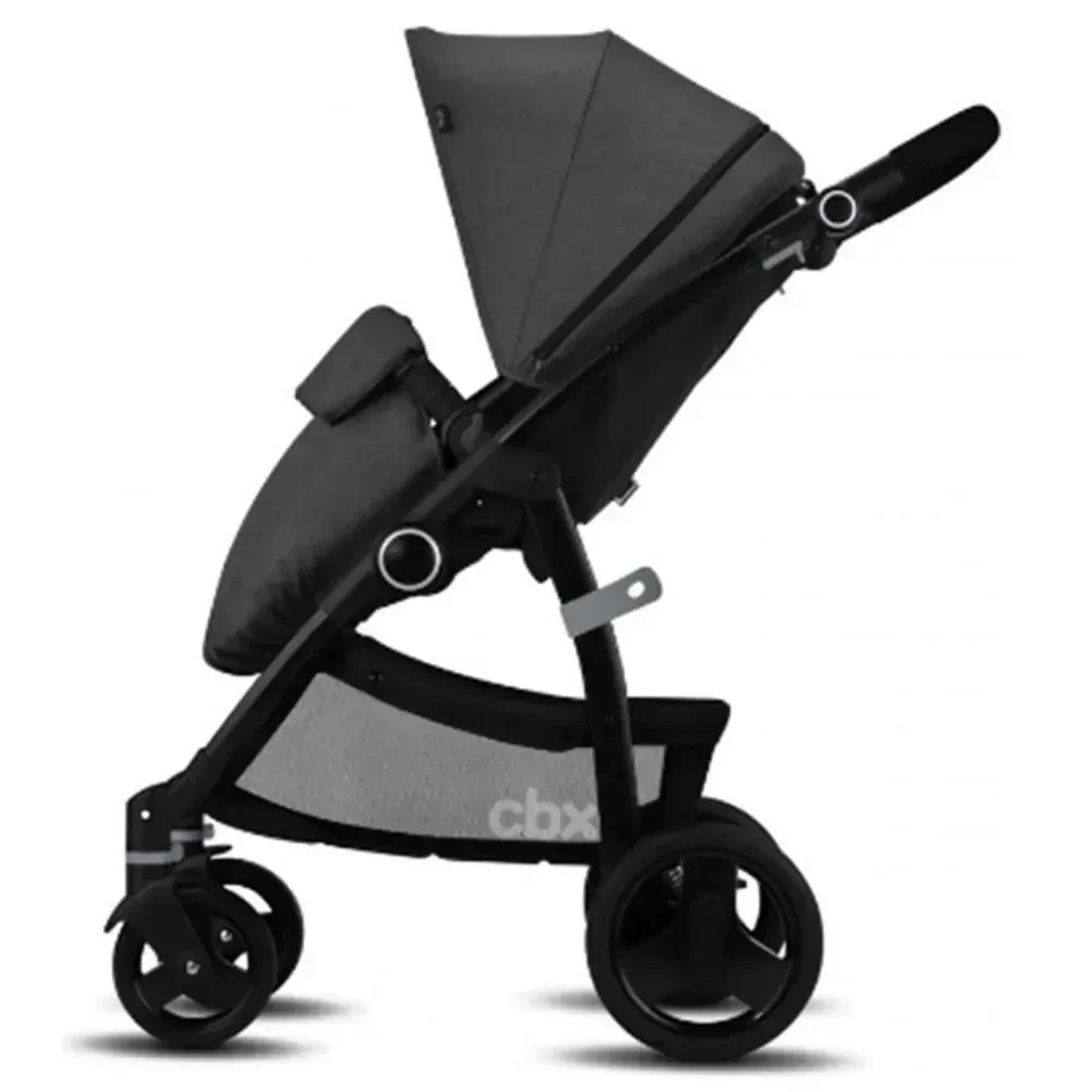 Ver imagem 4 de Carrinho 2 em 1 Leotie Flex Smoky Anthracite - Cbx