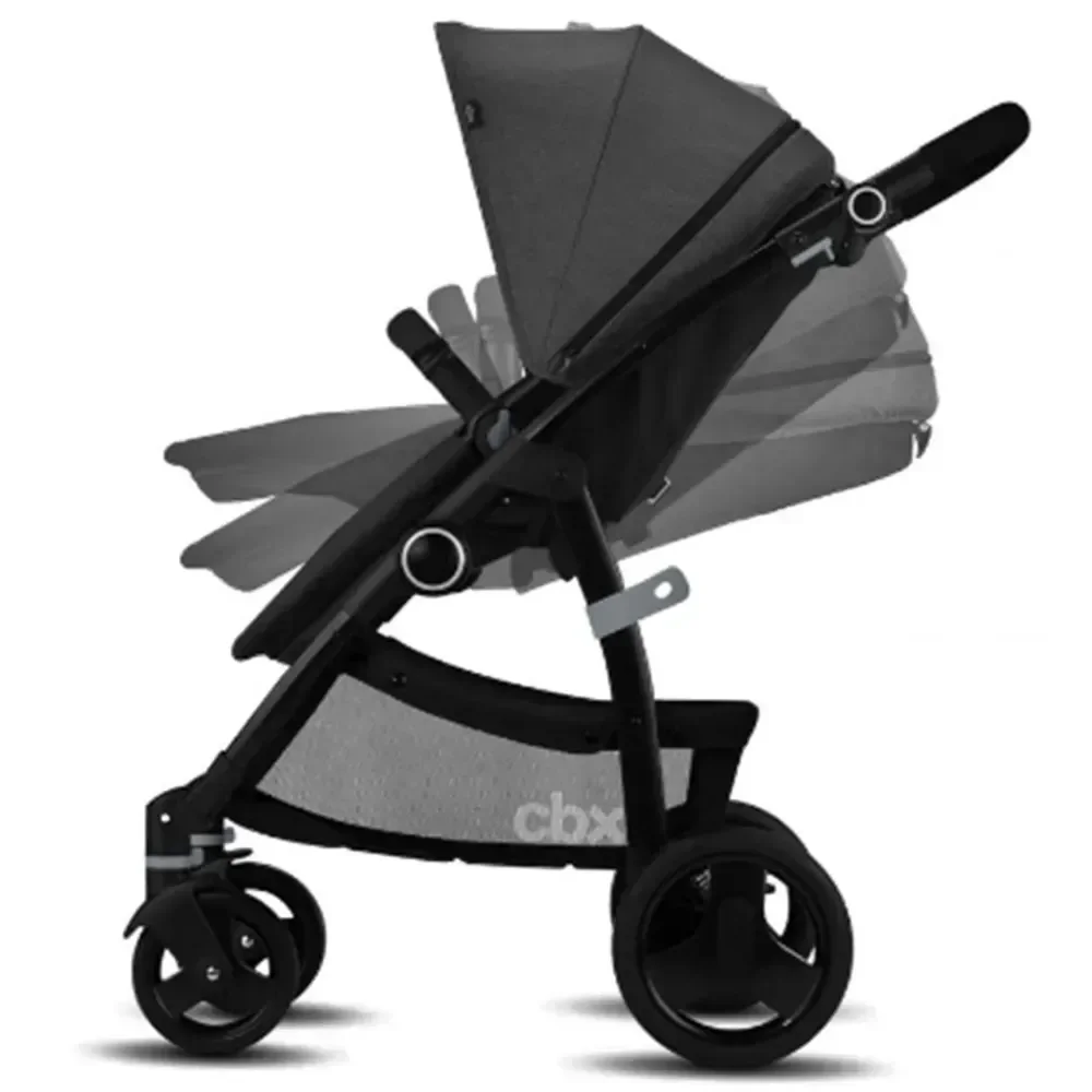 Carrinho 2 em 1 Leotie Flex Smoky Anthracite - Cbx - 3