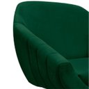 Ver imagem 4 de Poltrona Decorativa Giratória Mm30 Giovana Suede Verde D01- D'Rossi