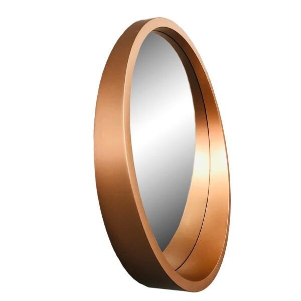 Espelho Decorativo Rose Gold Niche 50x50x7cm - D'Rossi - 3