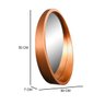 Espelho Decorativo Rose Gold Niche 50x50x7cm - D'Rossi - 5