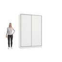Ver mais imagens de Guarda-Roupa Solteiro 2 Portas de Correr 2 Gavetas Branco - Kappesberg