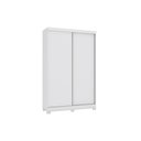 Ver imagem 4 de Guarda-Roupa Solteiro 2 Portas de Correr 2 Gavetas Branco - Kappesberg