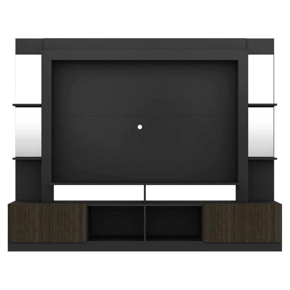 Estante com Suporte TV 65" Prateleiras c/ Espelho Oslo Multimóveis V3385 - 6