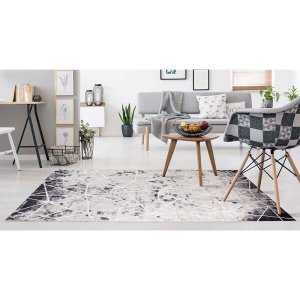 Tapete para Sala Belga Liege 1 Cinza 2,50x3,00M - Edantex