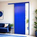 Ver imagem 2 de Porta de Correr Suspensa Lambril Dir L.25 Azul 210x90 Brimak