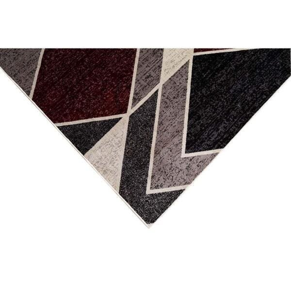 Tapete para Sala Belga Antuérpia 4 Vermelho-Bege 2,50x3,80M - Edantex - 2