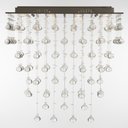 Ver imagem 1 de Lustre para Sala, Cozinha, Sala de Jantar,cristal Base 20x70 - 80cm