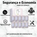Ver imagem 5 de Kit Eco Luz Flutuante + 10 Modulo Luz de Emergencia Branco
