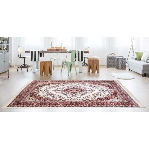 Tapete para Sala Belga Bruxelas 2 Vermelho 2,00x2,50m - Edantex