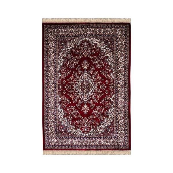 Tapete para Sala Belga Bruxelas 3 Vermelho 1,00x1,40M - Edantex - 2
