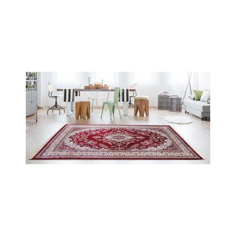 Tapete Belga Bruxelas 3 Vermelho 0,50x1,00M - Edantex Tapete Belga Bruxelas 3 Vermelho 0,50x1,00M - Edantex
