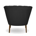 Ver imagem 5 de Poltrona Pétala Flor Decorativa Suede Preto