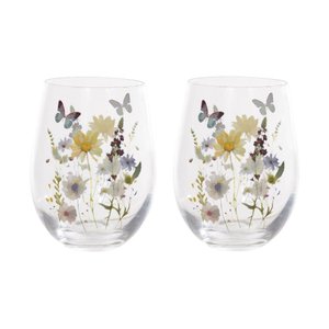 Kit 2 Copo 530ml Butterfly Florarte