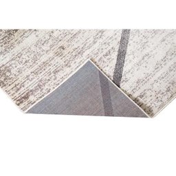 Passadeira Belga Liege 5 Bege-cinza 0,66x2,10m - Edantex - 2