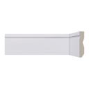 Ver imagem 1 de Rodapé Poliestireno Frisado Branco 07cm X 13mm X 2,20m