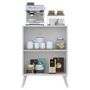 Ver imagem 6 de Aparador Buffet 2 Portas Retrô Veneza Multimóveis V3609 Branco