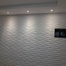 Forma Molde Para Gesso 3d Ondas Dunas 40x40cm Abs 2mm Gesso E Cimentício 3d - 1