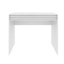 Ver imagem 5 de Escrivaninha para Home Office e Estudos com 1 Gaveta Detalhe Ripado Me4173 Tecnomobili Branco