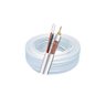 Cabo Coaxial Cftv Malha Bipolar 3mm 2X26 Awg 100m Frapa - 1