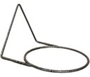 Ver imagem 1 de Kit 3 Suportes 9cm Anel Redondo Pendurar Vaso Planta Parede