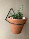 Ver imagem 5 de Kit 3 Suportes 9cm Anel Redondo Pendurar Vaso Planta Parede
