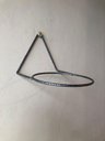 Ver imagem 4 de Kit 3 Suportes 9cm Anel Redondo Pendurar Vaso Planta Parede