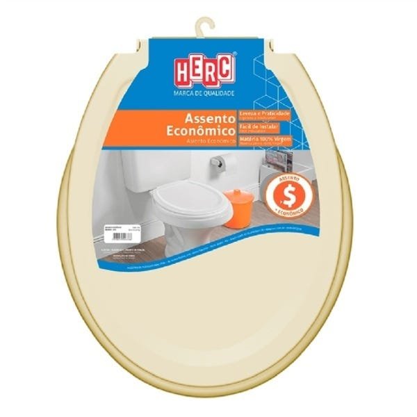 Assento Sanitário Herc Econômico Bege 3178 - 1