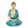 Buda Tibetano grande Verde Estátua. - 1